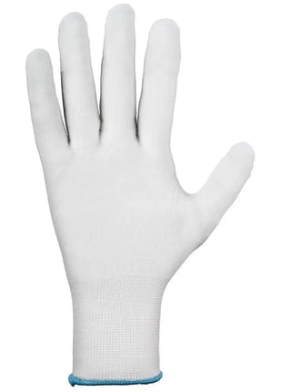 Stronghand LAIWU Feinstrickhandschuhe Weiß - Lebensmittelgeeignet waschbar 60°C KAT 1 Stronghand