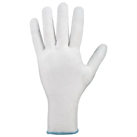 Stronghand LAIWU Feinstrickhandschuhe Weiß - Lebensmittelgeeignet waschbar 60°C KAT 1 Stronghand