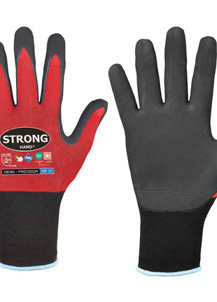 Stronghand PRECISOR Präzisions-Handschuhe Rot/Schwarz Stronghand