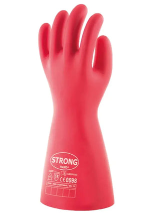 Stronghand RED LIGHTNING Elektrikerschutzhandschuhe 1000V Klasse 0 KAT III - Lichtbogenschutz EN 60903 Stronghand