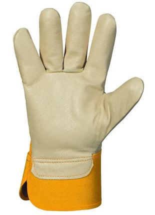 Stronghand ELEPHANT Schweinsvollleder-Handschuhe Gefüttert Bisquit-Beige - Größe 10,5 Stronghand
