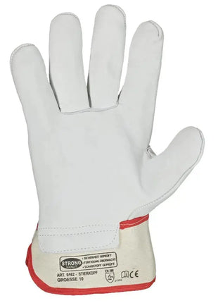Stronghand STIERKOPF Rindvollleder-Handschuhe Gefüttert Stronghand
