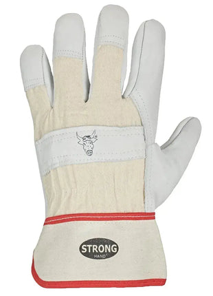 Stronghand STIERKOPF Rindvollleder-Handschuhe Gefüttert Stronghand