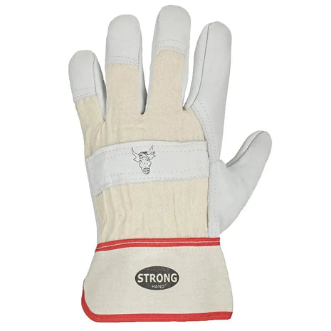 Stronghand STIERKOPF Rindvollleder-Handschuhe Gefüttert Stronghand