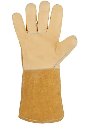 Stronghand WELDER-PROFI4 Schweißerhandschuhe Rindleder 35cm - Vollleder/Spaltleder Größe 10,5 Stronghand