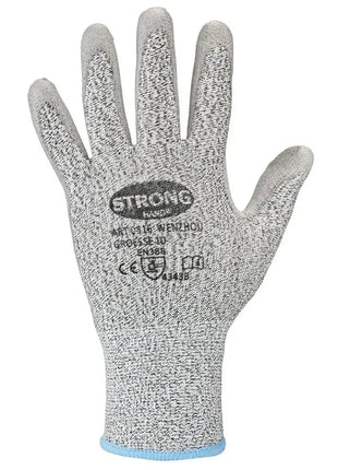 Stronghand WENZHOU Schnittschutzhandschuhe Level B PU Grau Stronghand