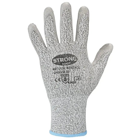 Stronghand WENZHOU Schnittschutzhandschuhe Level B PU Grau Stronghand