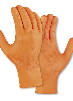 Nitrilhandschuhe DIAMOND GRIP ORANGE | teXXor