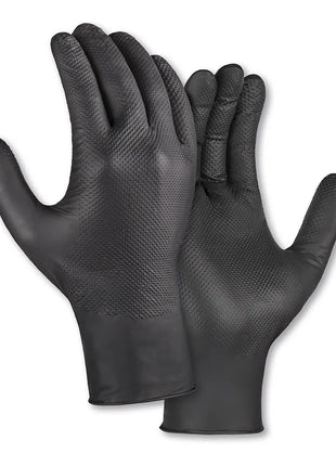 Nitrilhandschuhe DIAMOND GRIP schwarz | teXXor