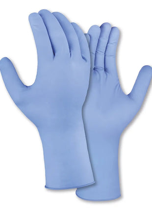 teXXor® Nitril-Einweg-Handschuhe EXTRA LONG blau | 100 Stück