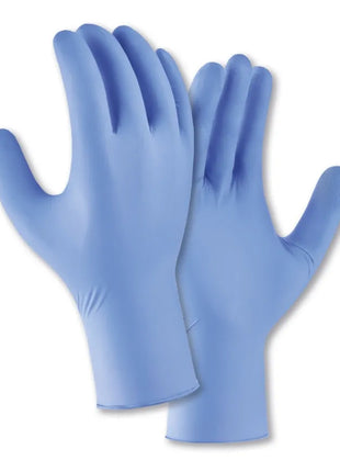 teXXor Nitrilhandschuhe Einmalhandschuhe blau | 100 Stück