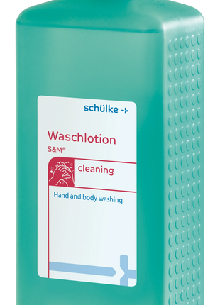 Waschlotion 1 Liter Flasche, antibakterielle Flüssigseife für professionelle Handhygiene