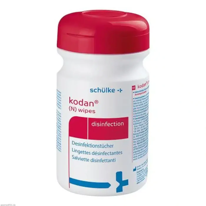 kodan® (N) wipes Desinfektionstücher | 90 Tücher in Spenderdose | Schülke – Bild 1
