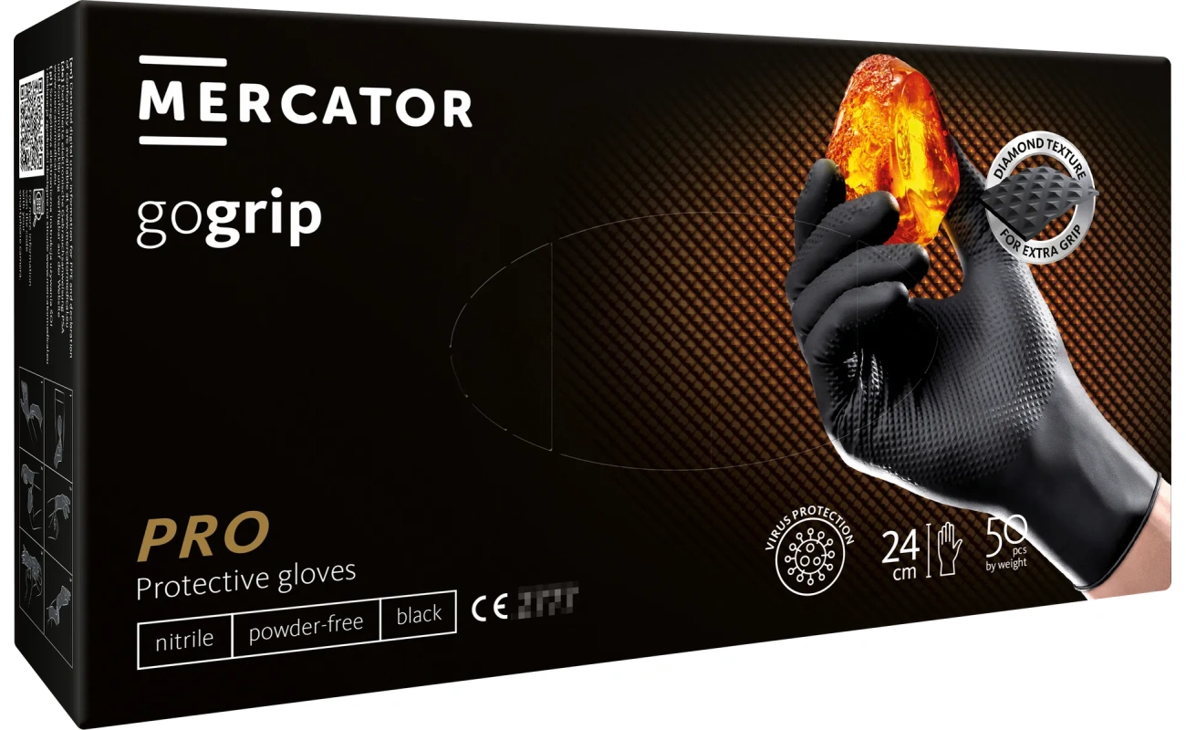 Bild von Mercator GoGrip Black Schwarz Box