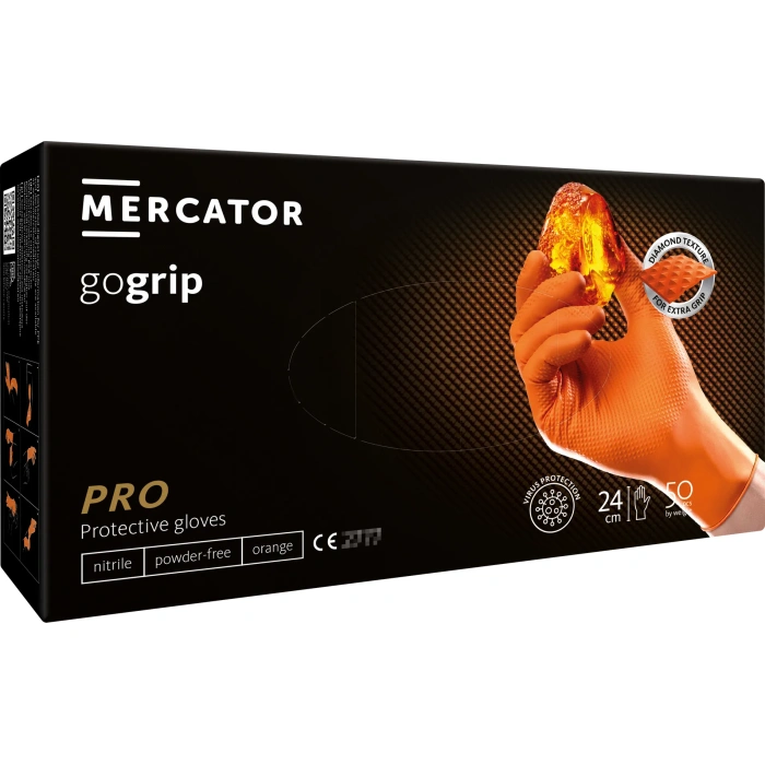 Bild von Mercator GoGrip orange Schwarz Box