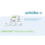 Banner-Gruppenbild für Mikrozid Sensitiv Wipes von Schülke. Ein effektives Desinfektionstuch für empfindliche Oberflächen