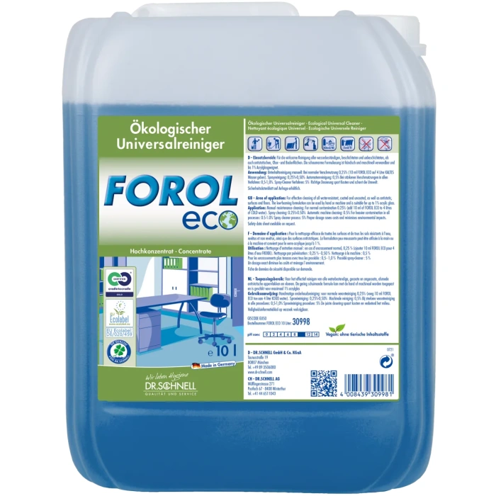 Forol Eco Universalreiniger Kanister Bild