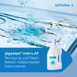 gigasept® instru AF ist ein aldehydfreies Desinfektions- und Reinigungspräparat für chirurgisches Instrumentarium in Klinik und Praxis