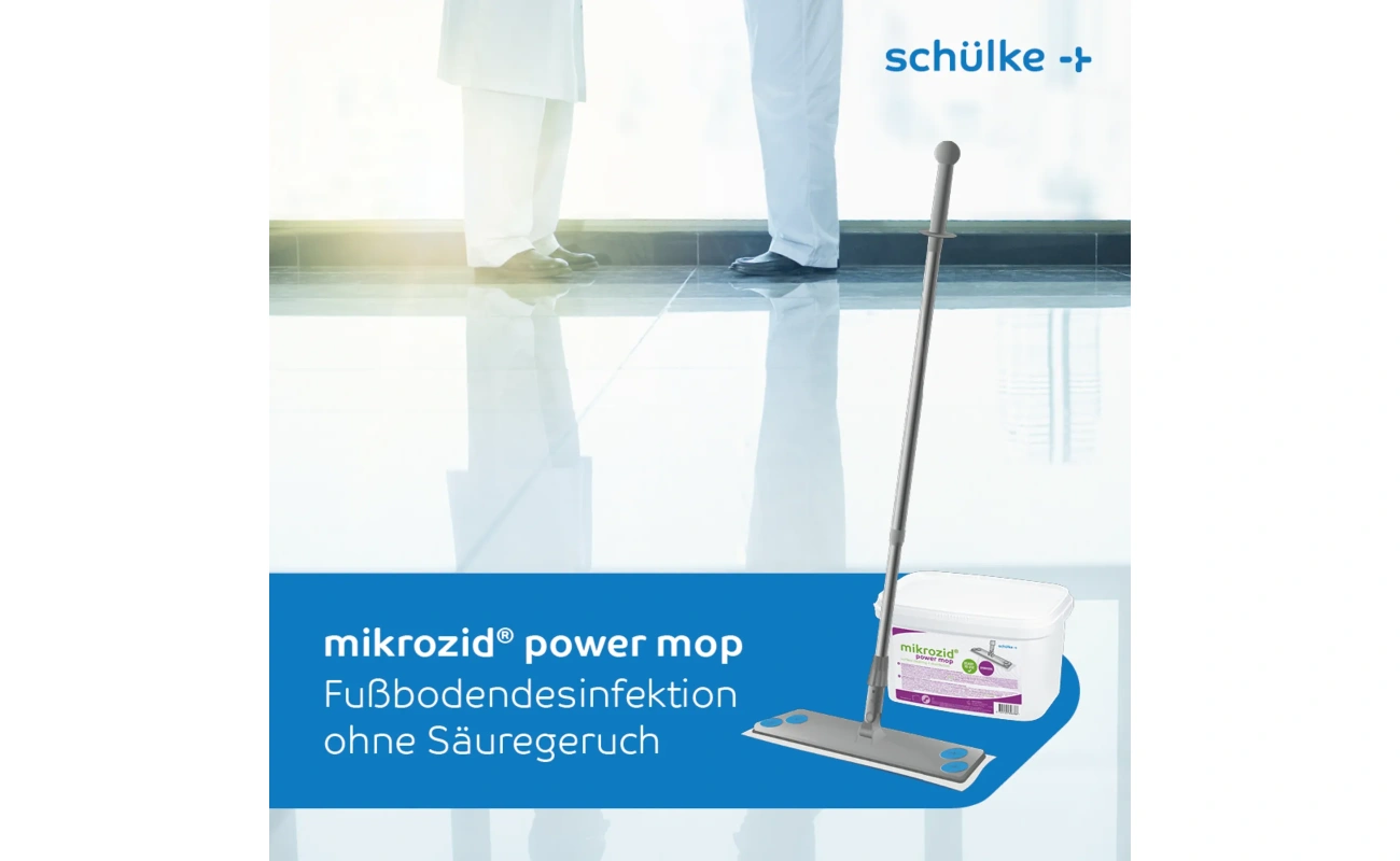 mikrozid® power mop box und refill set