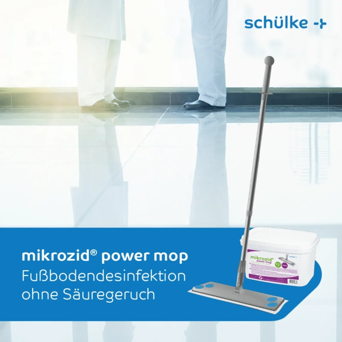 mikrozid® power mop box und refill set