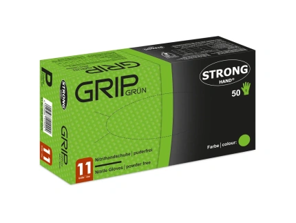 Stronghand Grip Grün Handschuhe