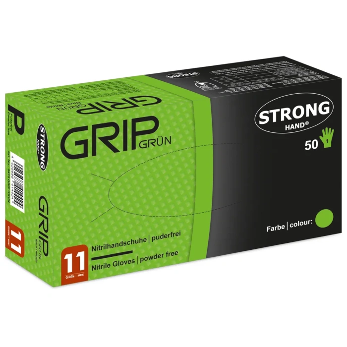 Stronghand Grip Grün Handschuhe