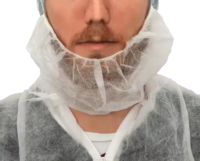 MaiMed Beard | Bartschutz aus PP Vlies | 1000 Stück weiß Universal – Bild 2