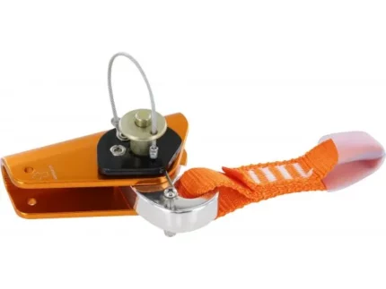 DIN EN 353-2, mitlaufende Sturzhemmvorrichtung, mit einem automatischen Schieber, geeignet für 11 mm Seile, kann an jeder beliebigen Stelle des Seils angebracht werden