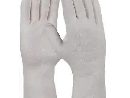 PRO FIT | Baumwollhandschuh, trikot, | natur, schwer, gesäumt, 24-26 cm | 300 Paar