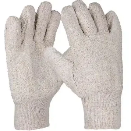Baumwollhandschuh, Bauwollschlinge, 27 cm, Strickbund