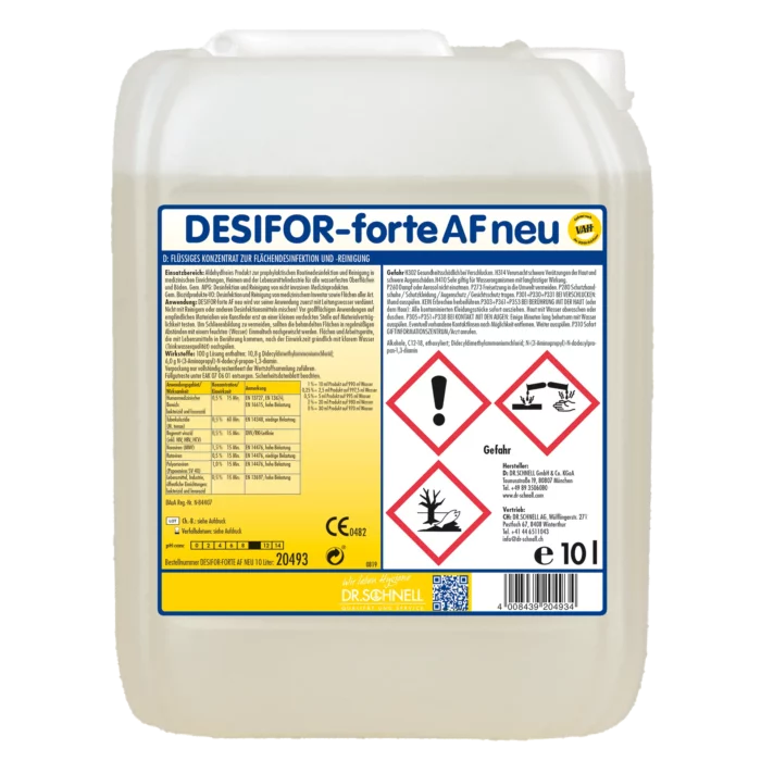 Dr. Schnell DESIFOR FORTE AF neu Desinfektionsreiniger