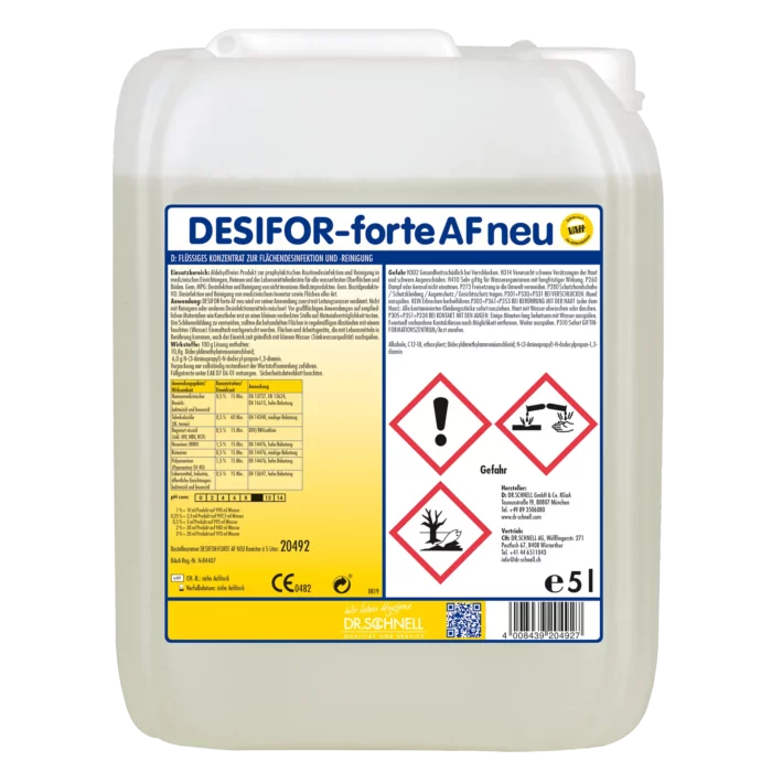 Dr. Schnell DESIFOR FORTE AF neu Desinfektionsreiniger