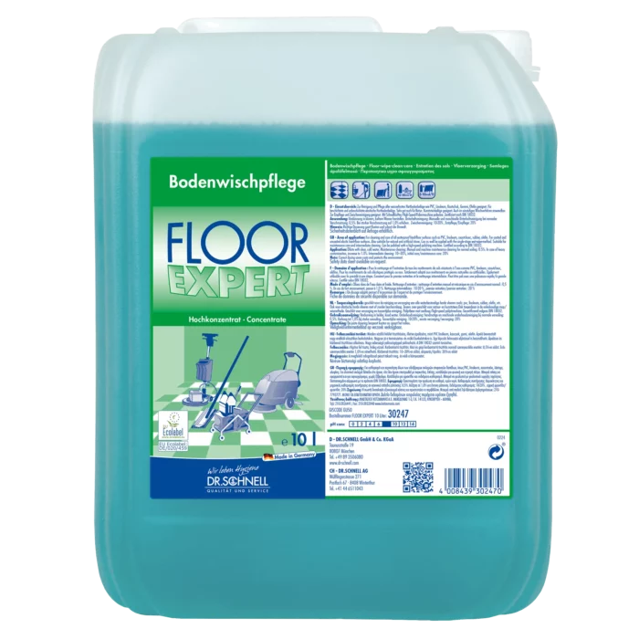 Dr. Schnell Bodenreiniger FLOOR EXPERT, Konzentrat 10 Liter Kanister