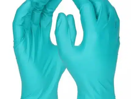Nitril Einweghandschuhe, Top-Qualität, 24 cm, grün, 100 St.