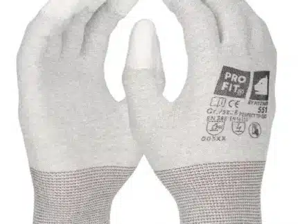 morepic-1 morepic-2 ESD Handschuh "Perfect tip esd" Fingerkuppen PU beschichtet