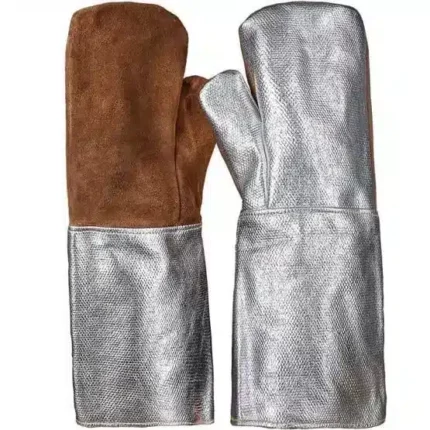 Hitzeschutzhandschuh, Sebatanleder, Fauster, 43 cm, Alu 10