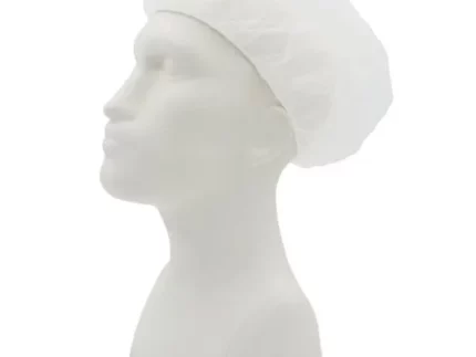 PP-Baretthaube weiß, ca. 53cm, 1 Pack =100 St., Cat. I