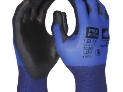 PU Handschuh "Perfect Lite", blau/schwarz, Touch-screen