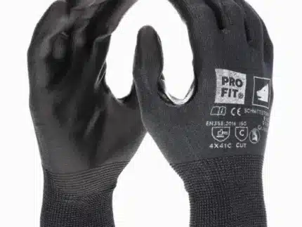 PU Schnittschutzhandschuh, "Perfect Cut C", schwarz