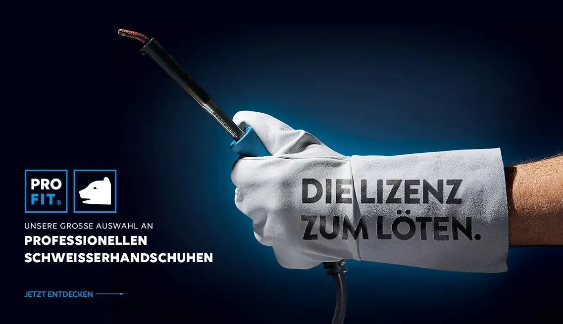 PRO FIT Schweißer und Hitzeschutzhandschuhe