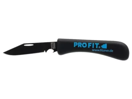PRO FIT | Taschenmesser, Teflon beschichet, | Klinge mit Kapselheber, in Faltschachtel