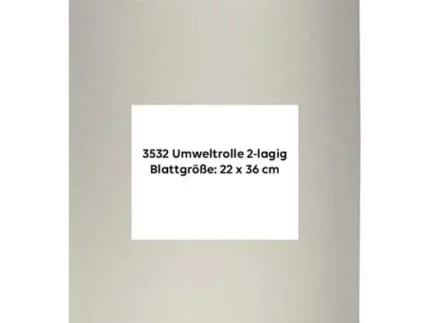 Putztuchrolle 2-lagig, 22 x 36 cm, sandbeige