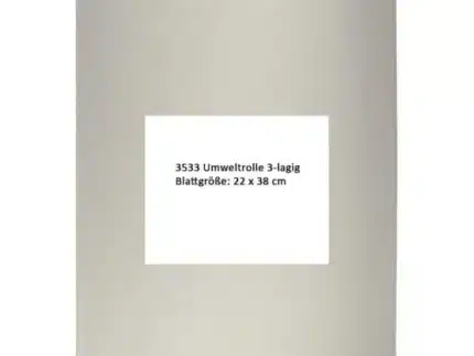 Putztuchrolle 3-lagig, 22 x 38 cm, sandbeige