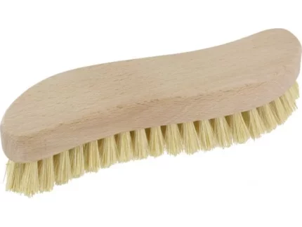 Triuso Premium-Line, Scheuerbürste, S-Form, 20 cm, Borsten: Naturfibre, Farbe: natur,
