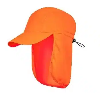 4PROTECT® Warnschutz UV-Schutz-Cap orange