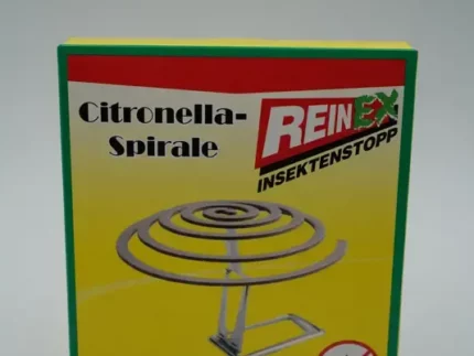 REINEX INSEKTENSTOPP Citronella-Spirale, 10 Stück (zur Verwendung im Freien)