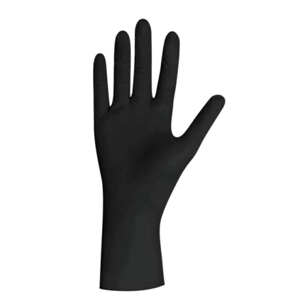 Unigloves BLACK LATEX Handschuh