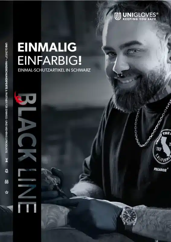 Unigloves Black Line Tattoobedarf