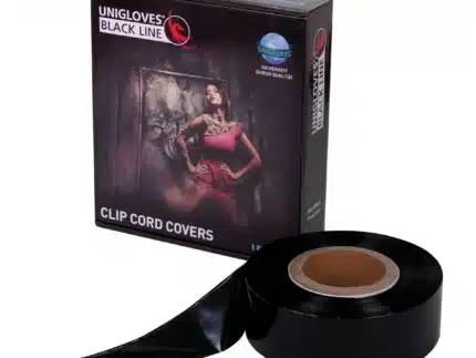 Clipcord Hüllen Covers Schwarz | 365m | 8 Stück