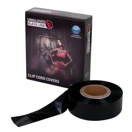 Clipcord Hüllen Covers Schwarz | 365m | 8 Stück